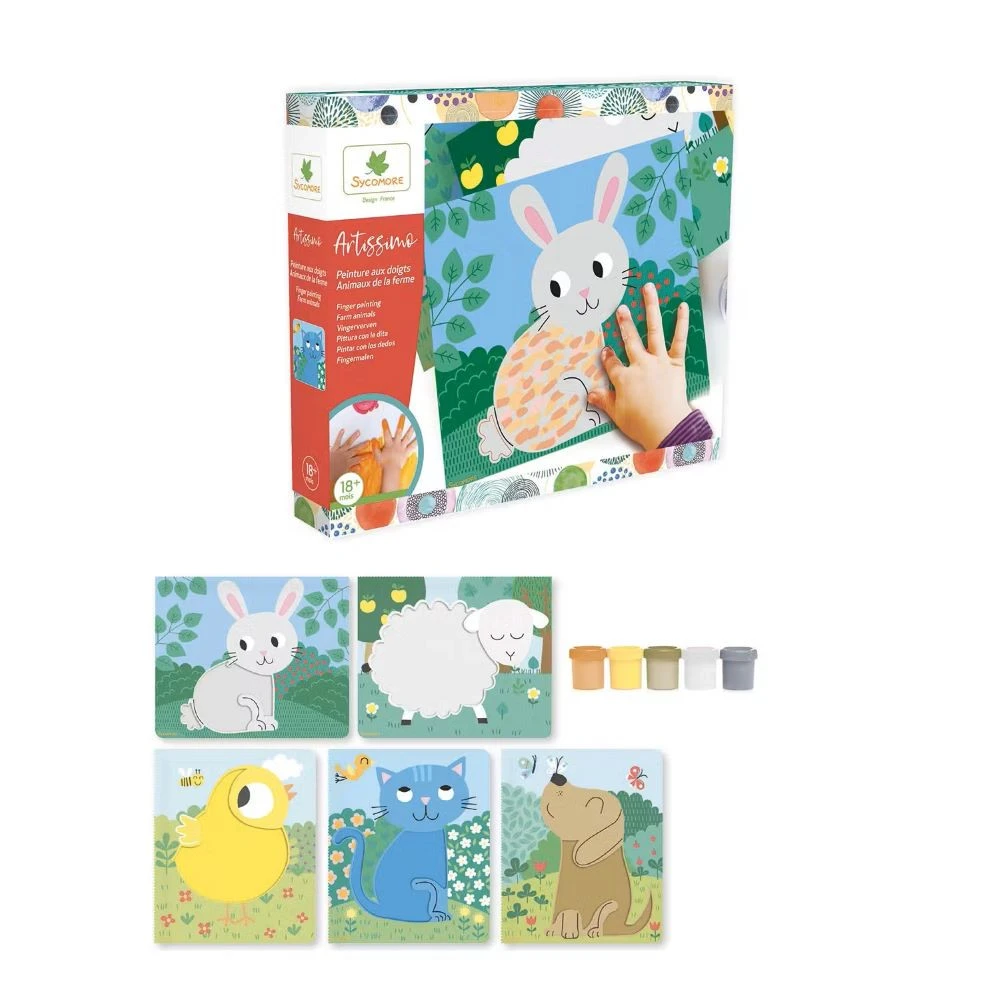 Artissimo, Peinture à Doigts - Au Sycomore 4 Artissimo, Peinture à Doigts - Au Sycomore – Image 2