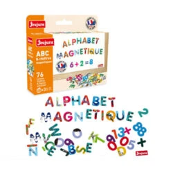 Lettres Et Chiffres Magnétiques - Jeujura