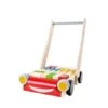 Chariot De Marche Avec Cubes - Plan Toys -Jouets Éducatifs Boutique aide a la marche avec cubes