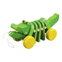 Alligator En Bois à Tirer - Plan Toys
