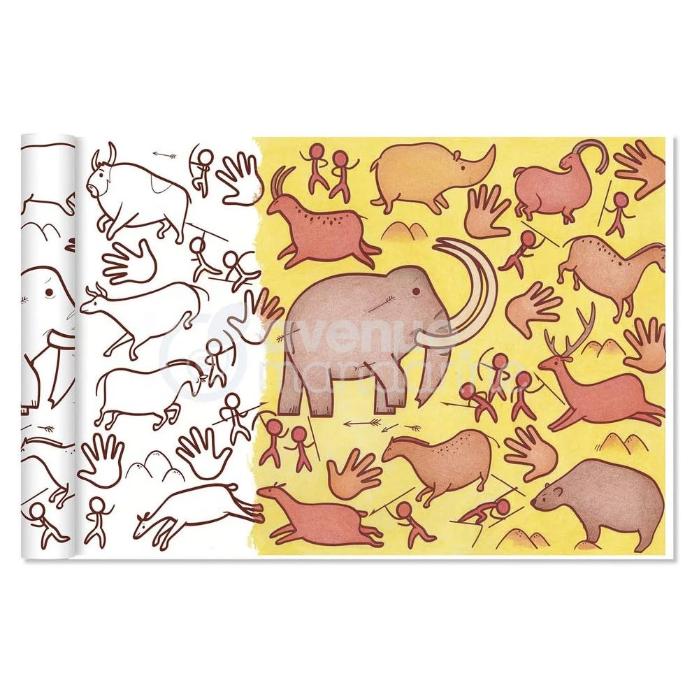 Graffy Roll, Peintures Préhistoriques - Avenue Mandarine 3 Graffy Roll, Peintures Préhistoriques - Avenue Mandarine