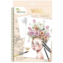 Carnet De Coloriage Wild 8 - Avenue Mandarine 7 Carnet De Coloriage Wild 8 - Avenue Mandarine -Jouets Éducatifs Boutique amgy163c 1