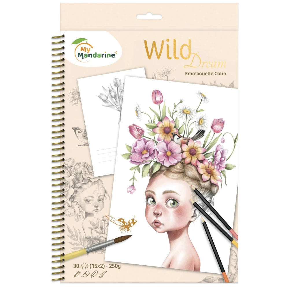 Carnet De Coloriage Wild 8 - Avenue Mandarine 4 Carnet De Coloriage Wild 8 - Avenue Mandarine – Image 2