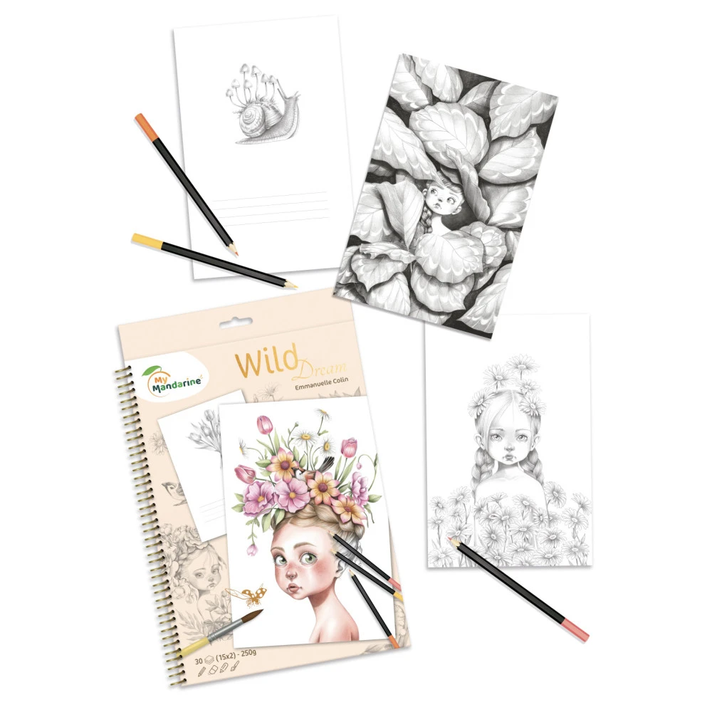 Carnet De Coloriage Wild 8 - Avenue Mandarine 3 Carnet De Coloriage Wild 8 - Avenue Mandarine