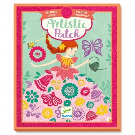 Artistic Patch Velours Demoiselles - Djeco 3 Artistic Patch Velours Demoiselles - Djeco
