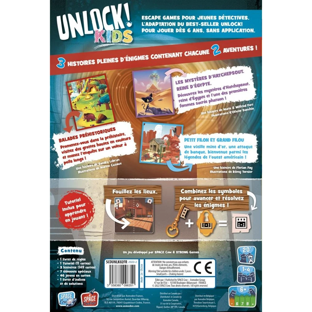 Unlock Kids 2, Histoires D'époques - Space Cowboys 5 Unlock Kids 2, Histoires D'époques - Space Cowboys – Image 3