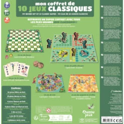 Mon Coffret De 10 Jeux Classiques - Auzou éditions -Jouets Éducatifs Boutique auz54675 3