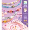 Précieux, Plateau D'enfilage Et Couronnes - Djeco -Jouets Éducatifs Boutique bijoux a creer enfilage precieux djeco