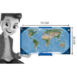 Planisphère Magnétique - Buki -Jouets Éducatifs Boutique buki507346 planisphere aimante buki 2