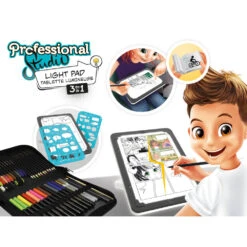 Tablette Lumineuse 3 En 1, Professional Studio - Buki France -Jouets Éducatifs Boutique buki5432 2