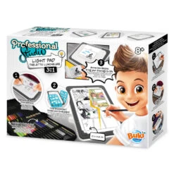 Tablette Lumineuse 3 En 1, Professional Studio - Buki France