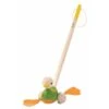 Canard à Pousser En Bois - Plan Toys -Jouets Éducatifs Boutique canard a pousser