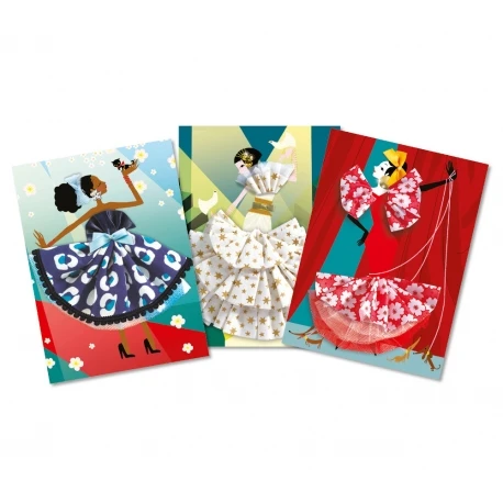 Cartes à Froufrous, Couture So Paris - Djeco 5 Cartes à Froufrous, Couture So Paris - Djeco – Image 3