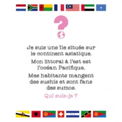 Cherche Et Trouve, Les Drapeaux - Janod -Jouets Éducatifs Boutique cherche et trouve drapeaux janod 3