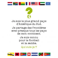 Cherche Et Trouve, Les Drapeaux - Janod -Jouets Éducatifs Boutique cherche et trouve drapeaux janod 5