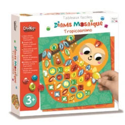 Tableaux Faciles, Diams Mosaïque Tropicoanimo - Crea'Lign