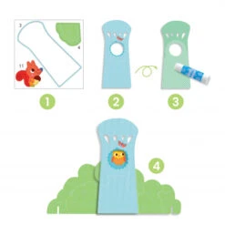 Collage Des Petits Copains Au Jardin - Djeco -Jouets Éducatifs Boutique collages des petits copains au jardin djeco 2