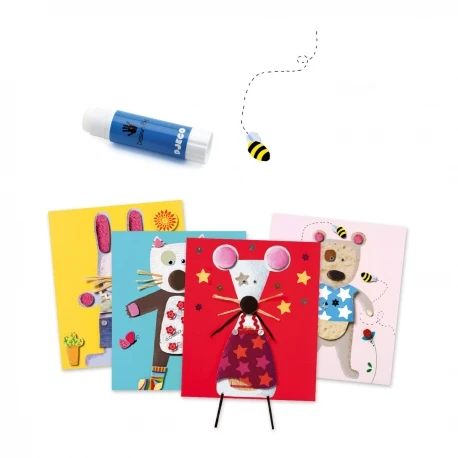 Collages Pour Les Petits - Djeco 4 Collages Pour Les Petits - Djeco – Image 2