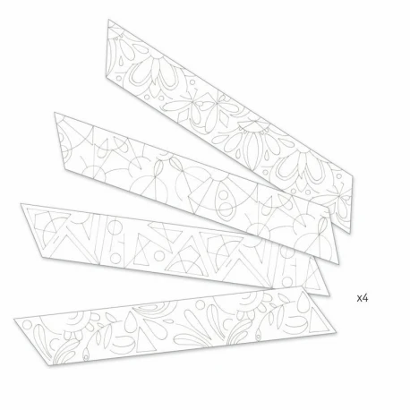 Coloriages Surprise, Mandalas Rosaces - Djeco 5 Coloriages Surprise, Mandalas Rosaces - Djeco – Image 3