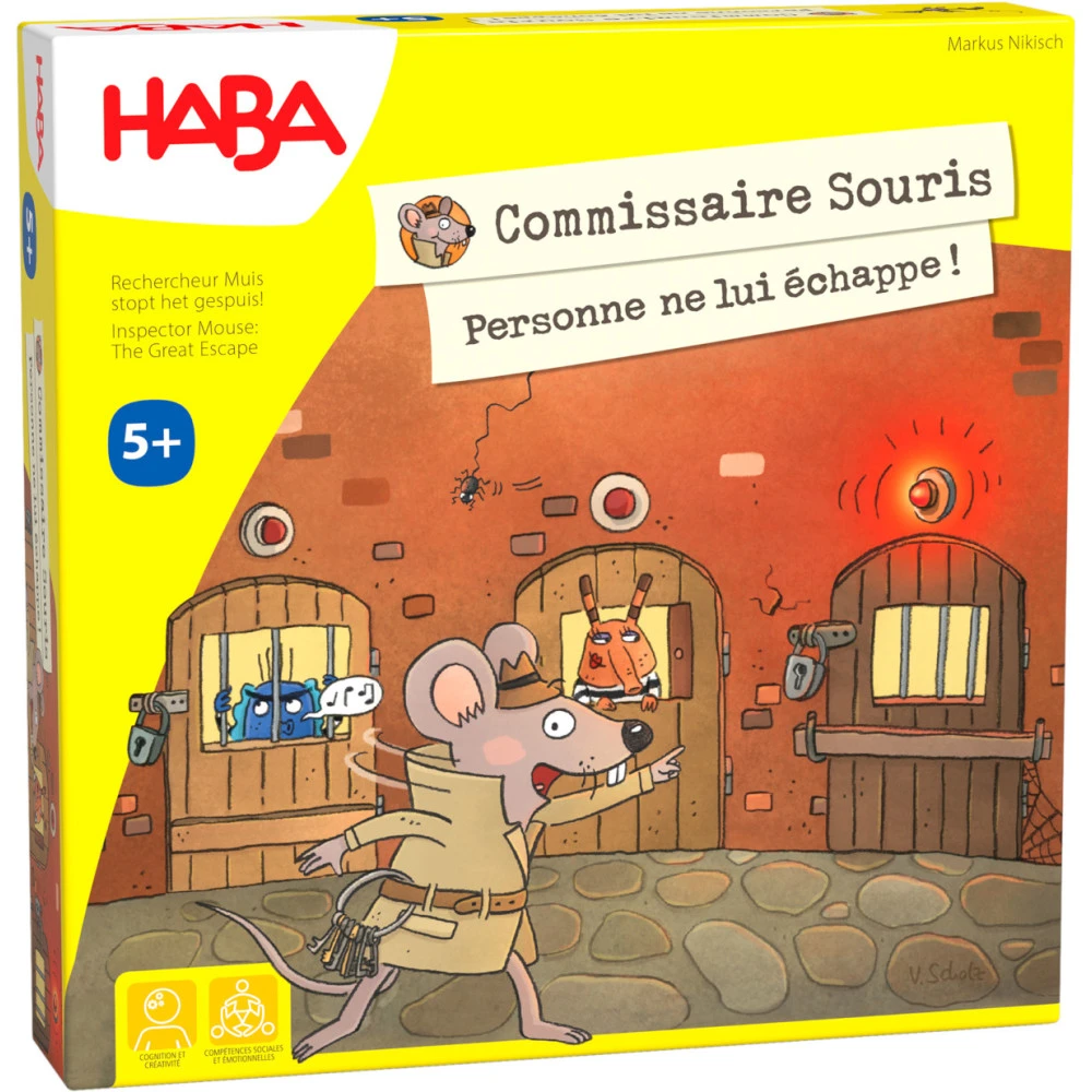 Commissaire Souris, Personne Ne Lui échappe ! - HaBa 3 Commissaire Souris, Personne Ne Lui échappe ! - HaBa