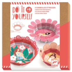 Corbeilles à Tresser Floraisons, Do It Yourself - Djeco