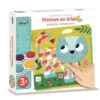 Tableaux Faciles, Peintures Au Doigt, Adorables Compagnons - Crea Lign -Jouets Éducatifs Boutique crl160