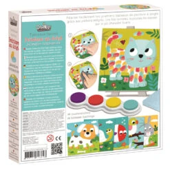 Tableaux Faciles, Peintures Au Doigt, Adorables Compagnons - Crea Lign -Jouets Éducatifs Boutique crl160 2