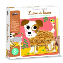 Laine à Lacer, Mes Doux Compagnons - Crea Lign'