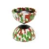Diabolo Arlequin Medium Blanc, Rouge Et Vert - Mister Babache