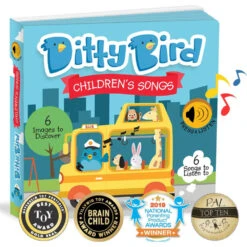 Livre Musical En Anglais, Children's Songs - Ditty Bird
