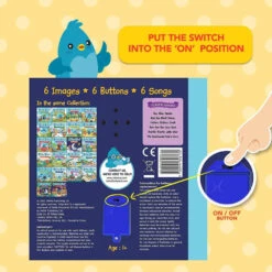 Livre Musical En Anglais, Nursery Rhymes - Ditty Bird -Jouets Éducatifs Boutique ditty002 2