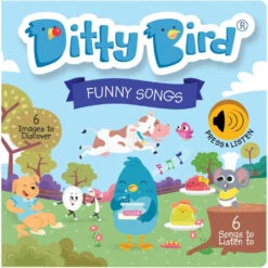 Livre Musical En Anglais, Funny Songs - Ditty Bird