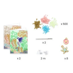 You & Me, 2 Bracelets Multirangs Mer - Djeco -Jouets Éducatifs Boutique dj0013 you and me 2