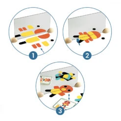 Ze Mirror Animals - Djeco -Jouets Éducatifs Boutique dj06483 ze mirro animals djeco 2