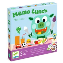 Memo Lunch - Djeco -Jouets Éducatifs Boutique dj0819 1