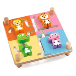 Spinamix, Jeu éducatif En Bois - Djeco -Jouets Éducatifs Boutique dj1611 spinamix 2
