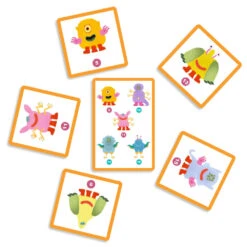 Jeu De Cartes, Monstre Toi - Djeco -Jouets Éducatifs Boutique dj5091 1