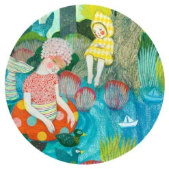 Puzzle Gallery 350 Pièces, River Party - Djeco -Jouets Éducatifs Boutique dj7618 puzzle gallery 2