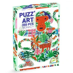 Puzzle Singe De 350 Pièces, Puzz'Art - Djeco