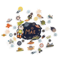 Panneau De Porte Réinscriptible, Dans Les Etoiles, Do It Yourself - Djeco -Jouets Éducatifs Boutique dj7916 1