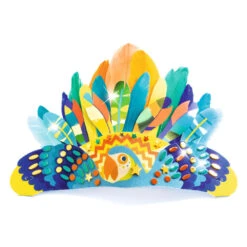 Rio, Coiffe Tropicale à Créer, Do It Yourself - Djeco -Jouets Éducatifs Boutique dj7926 2