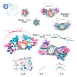 Coffret Multi-activités Nymphea, Do It Yourself - Djeco -Jouets Éducatifs Boutique dj7934 2