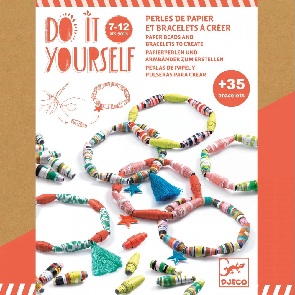 Pop Et Acidulés, Bracelets à Créer, Do It Yourself - Djeco 3 Pop Et Acidulés, Bracelets à Créer, Do It Yourself - Djeco