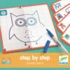 Apprendre à Dessiner Step By Step, Symétrie & Co - Djeco