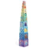 10 Cubes Gigognes Empilables, Arc-en-ciel - Djeco