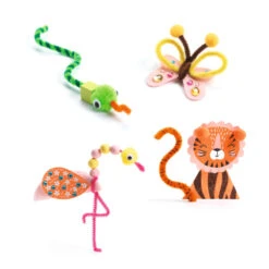 Boîte à Créer, Les Animaux De La Jungle - Djeco 7 Boîte à Créer, Les Animaux De La Jungle - Djeco -Jouets Éducatifs Boutique dj9016 boite a creer aniaux de la jungle 2