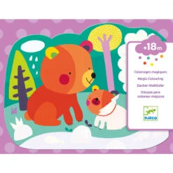 Coloriages Magiques, Caché Dans Les Bois - Djeco