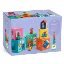 Cubes Topanihouse - Djeco -Jouets Éducatifs Boutique dj9119 2