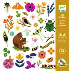 Stickers Papier, Le Jardin - Djeco