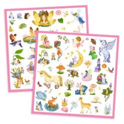Stickers Métallisés, Fantasy - Djeco -Jouets Éducatifs Boutique dj9279 1